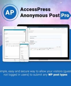 Accesspress anonymous post pro - World Plugins GPL - Gpl plugins cheap