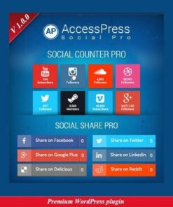 Accesspress social pro - World Plugins GPL - Gpl plugins cheap
