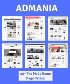 Admania adsense wordpress theme with gutenberg compatibility - World Plugins GPL - Gpl plugins cheap