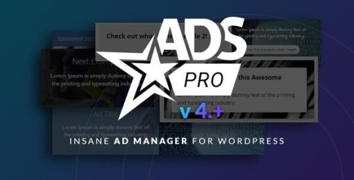 Ads pro plugin multi purpose wordpress advertising manager - World Plugins GPL - Gpl plugins cheap