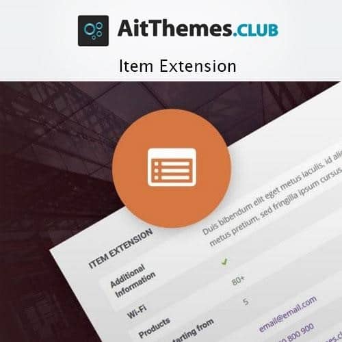 Ait item extension - World Plugins GPL - Gpl plugins cheap