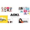 Aoki creative design agency theme - World Plugins GPL - Gpl plugins cheap