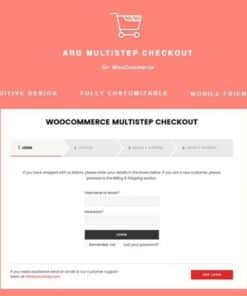 Arg multistep checkout for woocommerce - World Plugins GPL - Gpl plugins cheap
