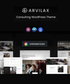 Arvilax business consulting wordpress theme - World Plugins GPL - Gpl plugins cheap