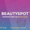 Beautyspot wordpress theme for beauty salons - World Plugins GPL - Gpl plugins cheap