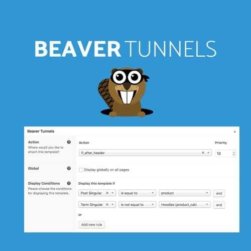 Beaver tunnels addon - World Plugins GPL - Gpl plugins cheap