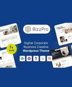 Bizzpro digital corporate business creative wordpress theme multipurpose - World Plugins GPL - Gpl plugins cheap