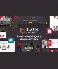 Blazin agency creative wordpress theme - World Plugins GPL - Gpl plugins cheap
