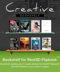 Bookshelf for real3d flipbook addon - World Plugins GPL - Gpl plugins cheap
