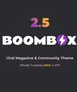 Boombox viral magazine wordpress theme - World Plugins GPL - Gpl plugins cheap