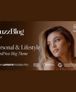 Buzz personal and lifestyle wordpress blog theme with dark mode - World Plugins GPL - Gpl plugins cheap