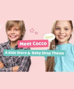 Cocco kids store and baby shop theme - World Plugins GPL - Gpl plugins cheap