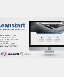Corporate business wordpress theme cleanstart - World Plugins GPL - Gpl plugins cheap