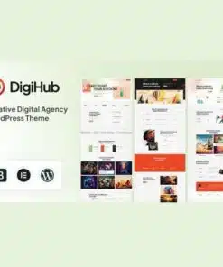 Digihub digital agency wordpress theme - World Plugins GPL - Gpl plugins cheap