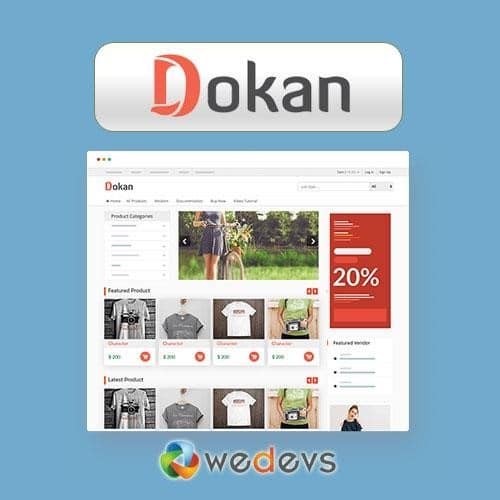 Dokan ecommerce theme - World Plugins GPL - Gpl plugins cheap