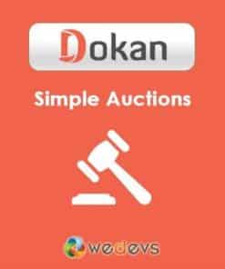 Dokan simple auctions integration - World Plugins GPL - Gpl plugins cheap