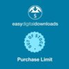 Easy digital downloads purchase limit - World Plugins GPL - Gpl plugins cheap