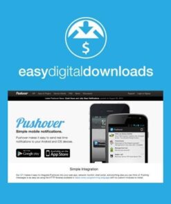 Easy digital downloads pushover notifications - World Plugins GPL - Gpl plugins cheap