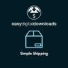 Easy digital downloads simple shipping - World Plugins GPL - Gpl plugins cheap