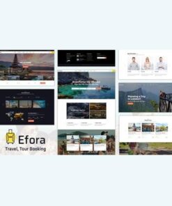Efora travel agency wordpress theme - World Plugins GPL - Gpl plugins cheap