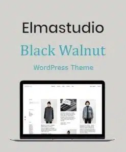 Elmastudio black walnut wordpress theme - World Plugins GPL - Gpl plugins cheap