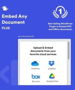 Embed any document plus wordpress plugin - World Plugins GPL - Gpl plugins cheap