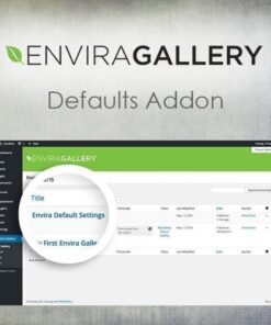 Envira gallery defaults addon - World Plugins GPL - Gpl plugins cheap