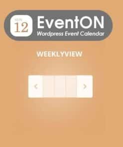 Eventon weekly view - World Plugins GPL - Gpl plugins cheap
