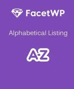 Facetwp alphabetical listing - World Plugins GPL - Gpl plugins cheap