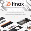 Finax responsive business consulting wordpress theme - World Plugins GPL - Gpl plugins cheap