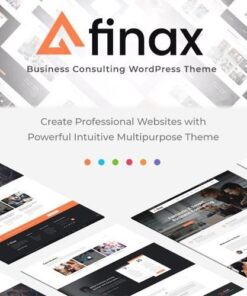 Finax responsive business consulting wordpress theme - World Plugins GPL - Gpl plugins cheap