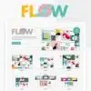 Flow a fresh creative blog theme - World Plugins GPL - Gpl plugins cheap