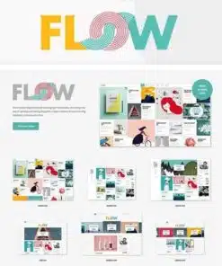 Flow a fresh creative blog theme - World Plugins GPL - Gpl plugins cheap