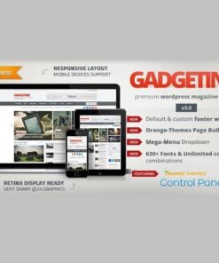 Gadgetine wordpress theme for premium magazine - World Plugins GPL - Gpl plugins cheap