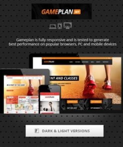 Gameplan event and gym fitness wordpress theme - World Plugins GPL - Gpl plugins cheap