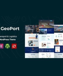 Geoport transport and logistics wordpress theme - World Plugins GPL - Gpl plugins cheap