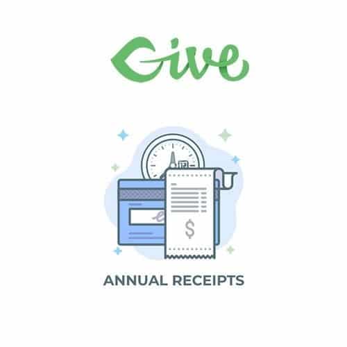 Give annual receipts - World Plugins GPL - Gpl plugins cheap
