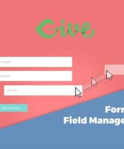 Give form field manager - World Plugins GPL - Gpl plugins cheap