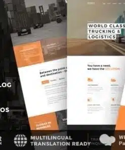 Globax logistics wordpress theme and woocommerce - World Plugins GPL - Gpl plugins cheap