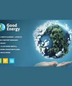 Good energy ecology and renewable power company wordpress theme - World Plugins GPL - Gpl plugins cheap