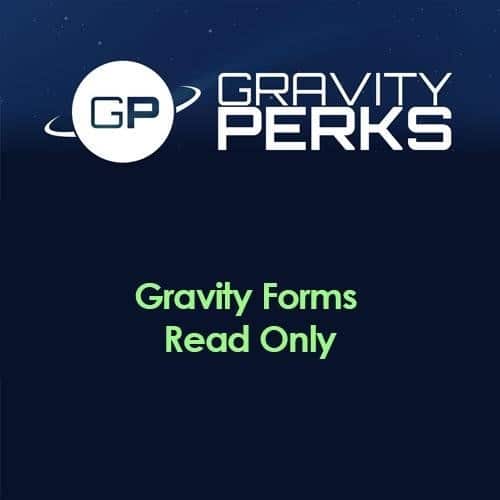 Gravity perks gravity forms read only - World Plugins GPL - Gpl plugins cheap