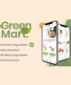 Greenmart organic and food woocommerce wordpress theme - World Plugins GPL - Gpl plugins cheap