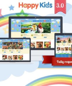 Happy kids children wordpress theme - World Plugins GPL - Gpl plugins cheap