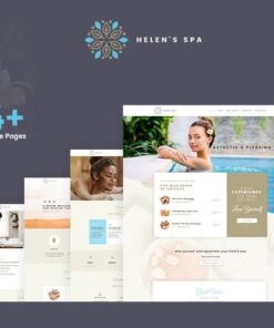 Helens spa beauty spa health spa and wellness wordpress theme - World Plugins GPL - Gpl plugins cheap