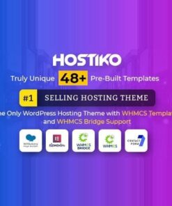 Hostiko wordpress whmcs hosting theme - World Plugins GPL - Gpl plugins cheap