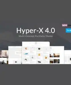 Hyperx responsive wordpress portfolio theme - World Plugins GPL - Gpl plugins cheap
