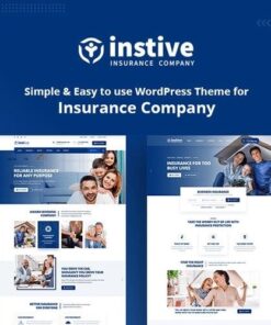 Instive insurance wordpress theme - World Plugins GPL - Gpl plugins cheap