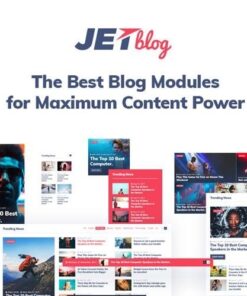 Jetblog blogging package for elementor page builder - World Plugins GPL - Gpl plugins cheap