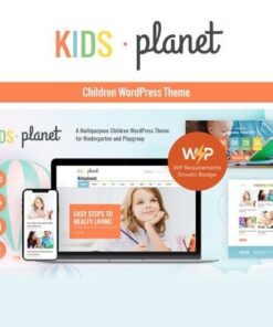 Kids planet a multipurpose children wordpress theme for kindergarten and playgroup - World Plugins GPL - Gpl plugins cheap