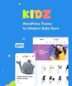 Kidz kids store and baby shop theme - World Plugins GPL - Gpl plugins cheap